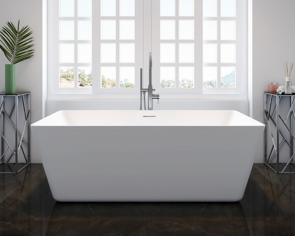 Holland 67" Freestanding Bathtub with no faucet