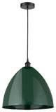 Innovations 616-1P-BK-MBD-16-GR-LED 1-Light Mini Pendant, Matte Black