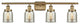 Innovations 916-4W-BB-G58 4-Light Bath Vanity Light, Brushed Brass