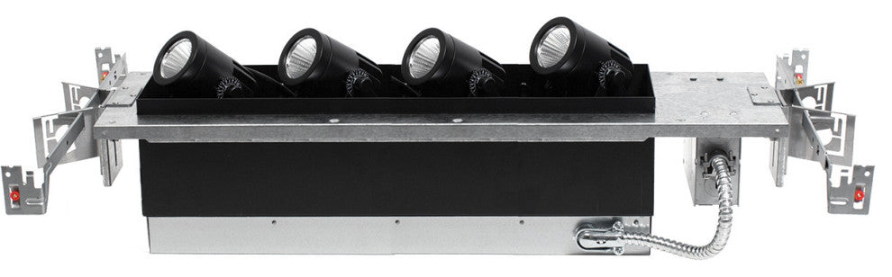 Precision Multiples 3000K 85CRI 40 Degree Beam Spread LED Housing In Black