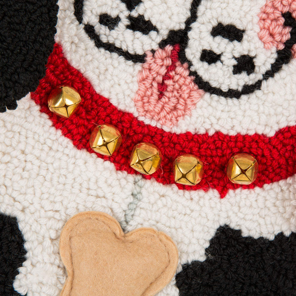 Set of 2 Hooked Stocking, 3D Dog