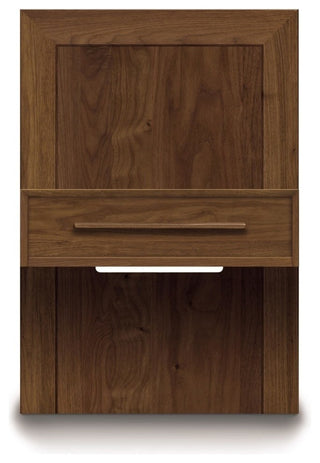 Copeland Moduluxe 35" 24" Box Nightstand To Match Storage Bed, Saddle Cherry