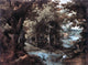 Adriaan Van Stalbemt Landscape With Fables, Gallery Wrapped Canvas, 21"x28"