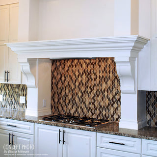 4 1/2"W x 5 7/8"D x 7 1/4"H Traditional Corbel