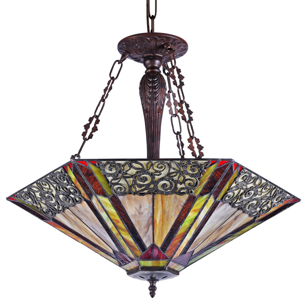 Evelyn 3-Light Ceiling Pendant 24"
