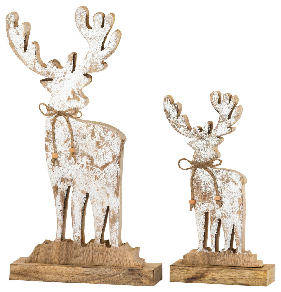 Elk Lifestyle 209086 Chateau Reindeer (Set Of 2)