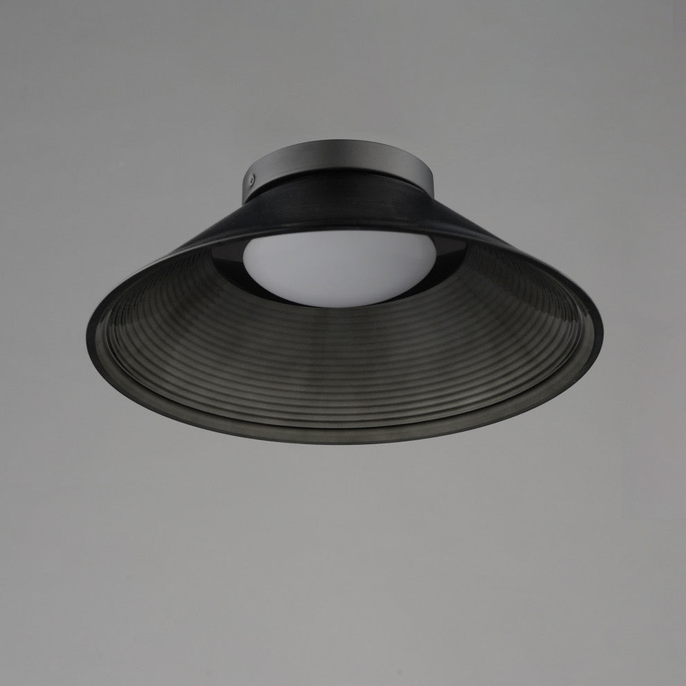 ET2 E22082-138 Jensen 12"W Semi-flush Ceiling Fixture - Black