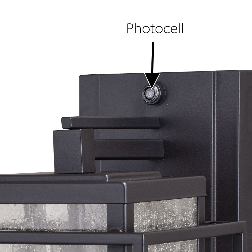 Hyde Park 7.25" Outdoor Wall Light Espresso Bronze