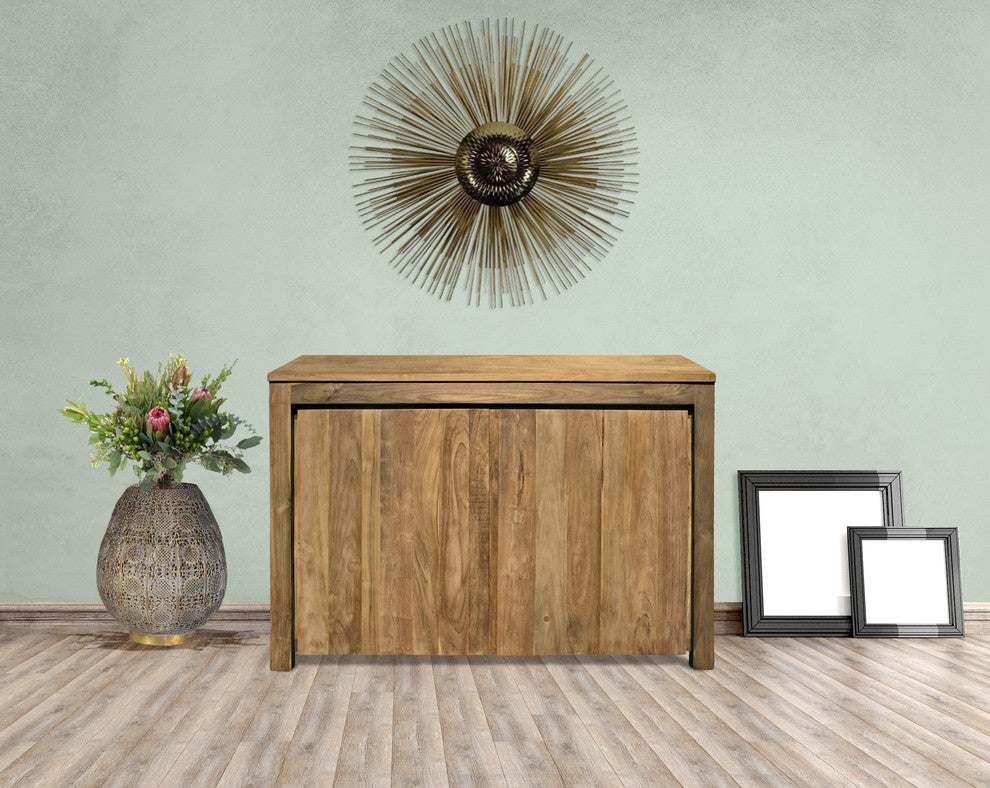 Recycled Teak Wood Solo Buffet 2 Doors