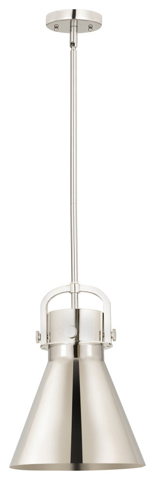 Innovations Lighting 710-1S-PN-M711-10PN-LED Cone 1 Light 10" Mini Pendant
