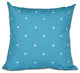 Dorothy Dot, Geometric Print Pillow, Turquoise, 18"x18"