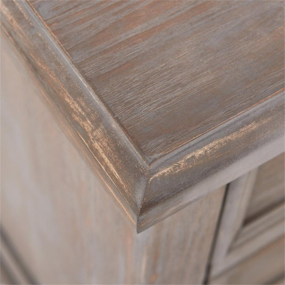 ClickDecor Thomas 3 Drawer Chest Gray