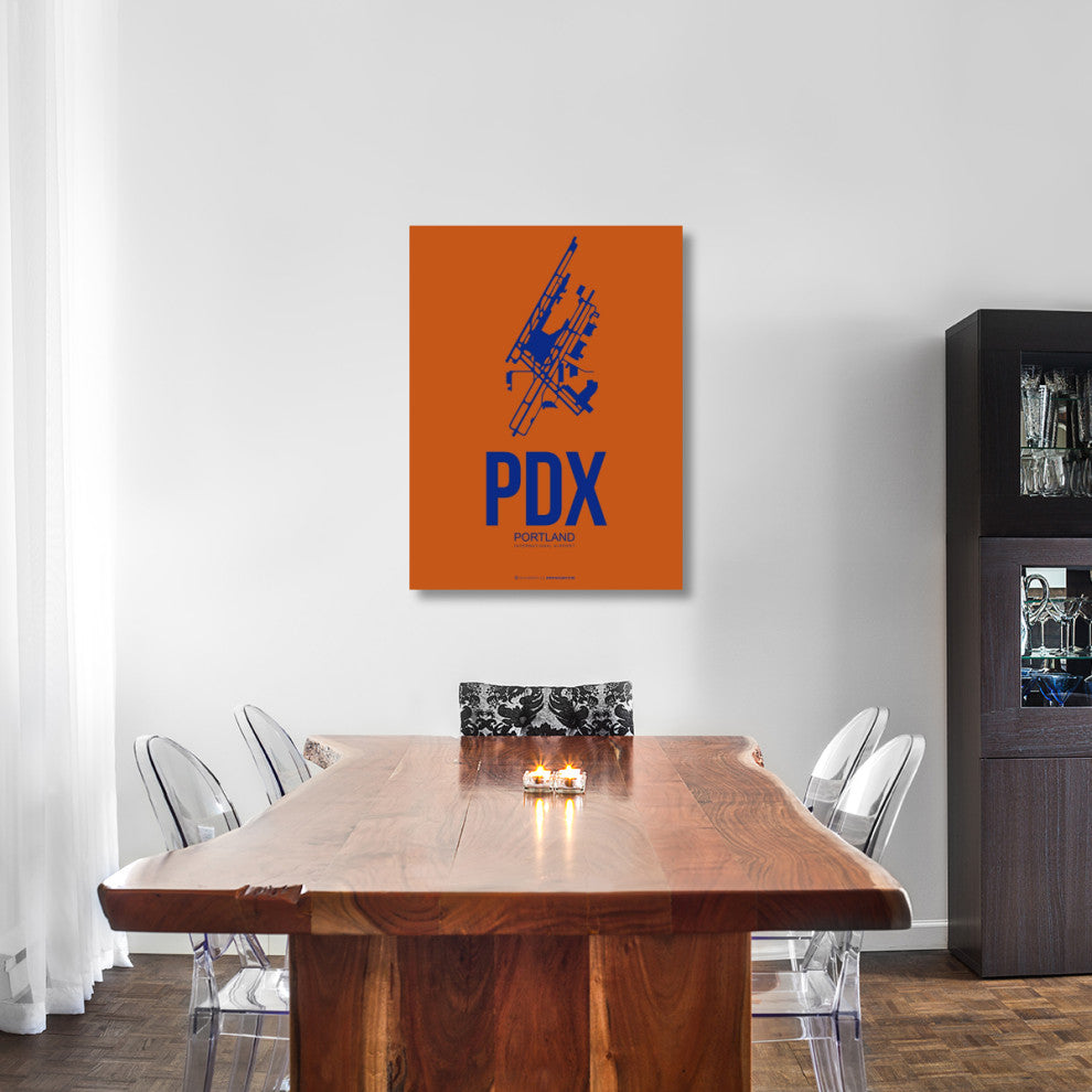 "PDX Portland Poster 1" Fine Art Print