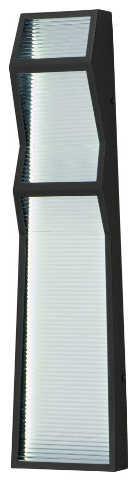 ET2 E30126-144 Totem 24" Tall LED Wall Sconce - Black