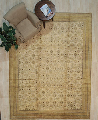 Beige Transitional All Over Ningxia Area Rug