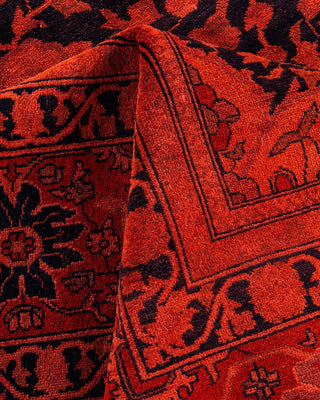 Vibrance, One-of-a-Kind Hand-Knotted Area Rug Red, 8'1"x10'5"