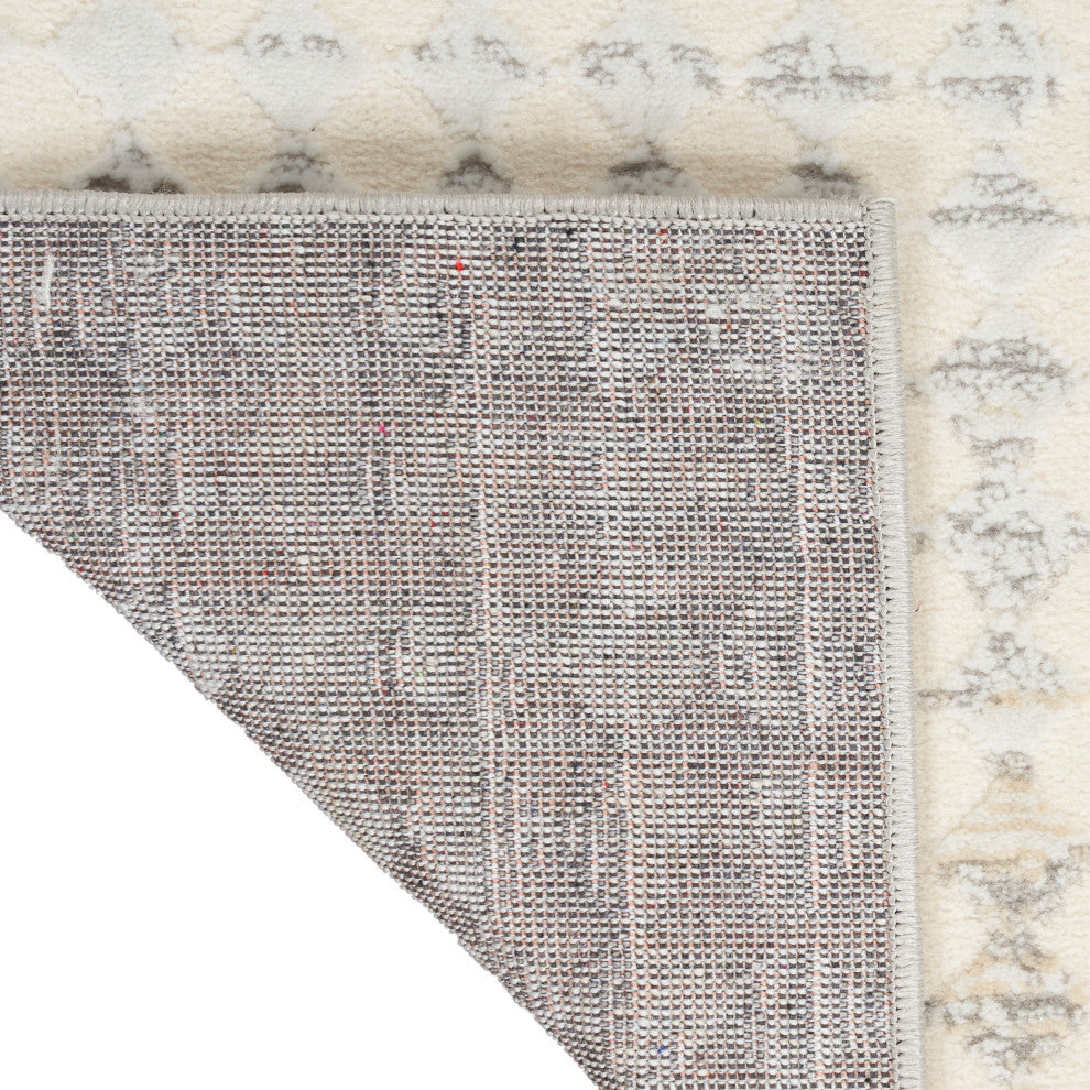 Calvin Klein CK950 Rush 8' x 10' Ivory Multicolor Modern Indoor Area Rug