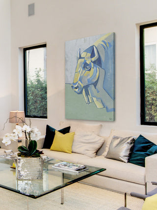 "On a Mission" Painting Print on Wrapped Canvas, 20"x30"