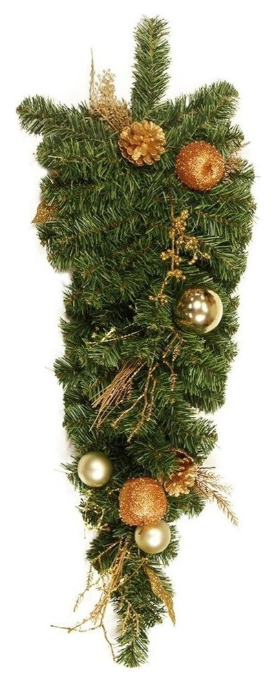 Pine, Apple, Ball, Berry and Cone Teardrop, Unlit