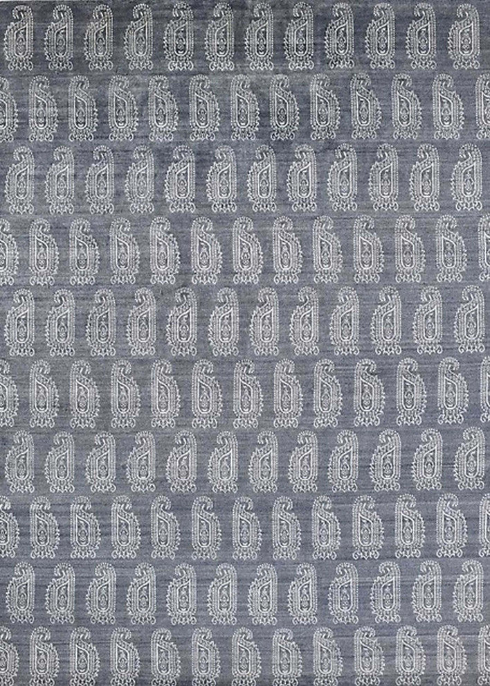 Ahgly Company Indoor Rectangle Mid-Century Modern Area Rugs, 8' x 10'