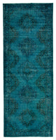 Rug N Carpet - Hand-knotted Turkish 4' 11" x 13' 3" Vintage Runner Rug