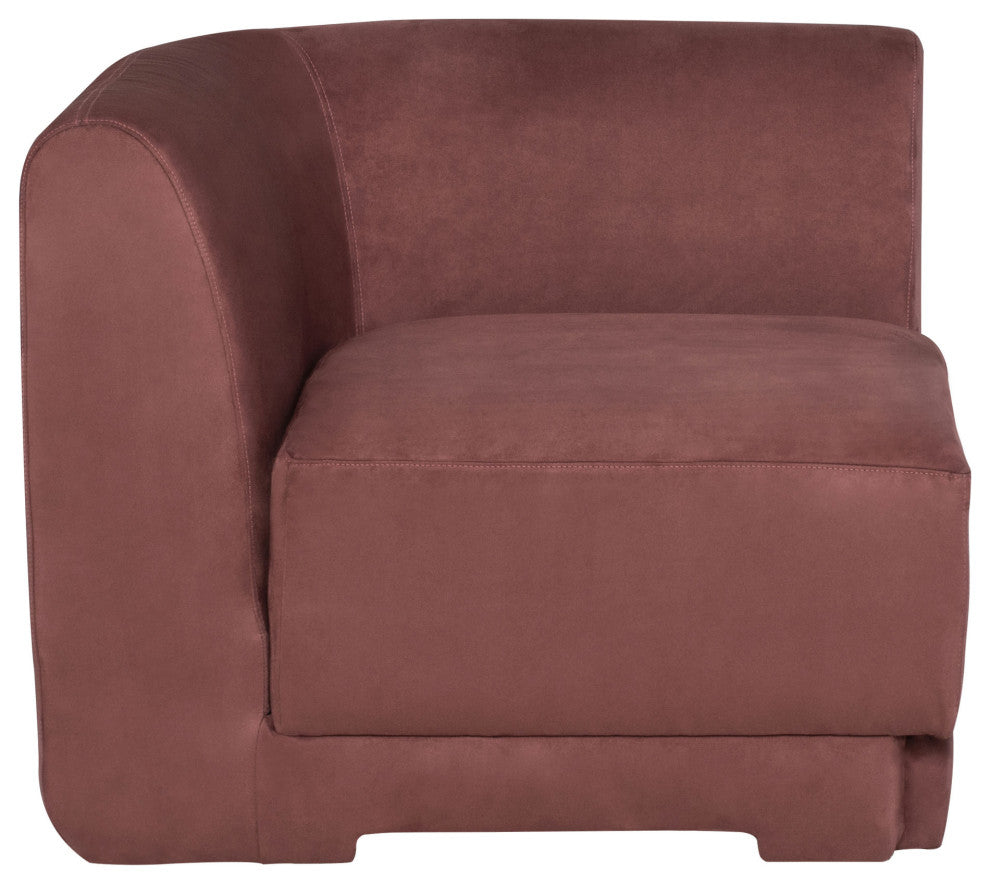 Seraphina Chianti Microsuede Fabric Modular Sofa, HGSN410