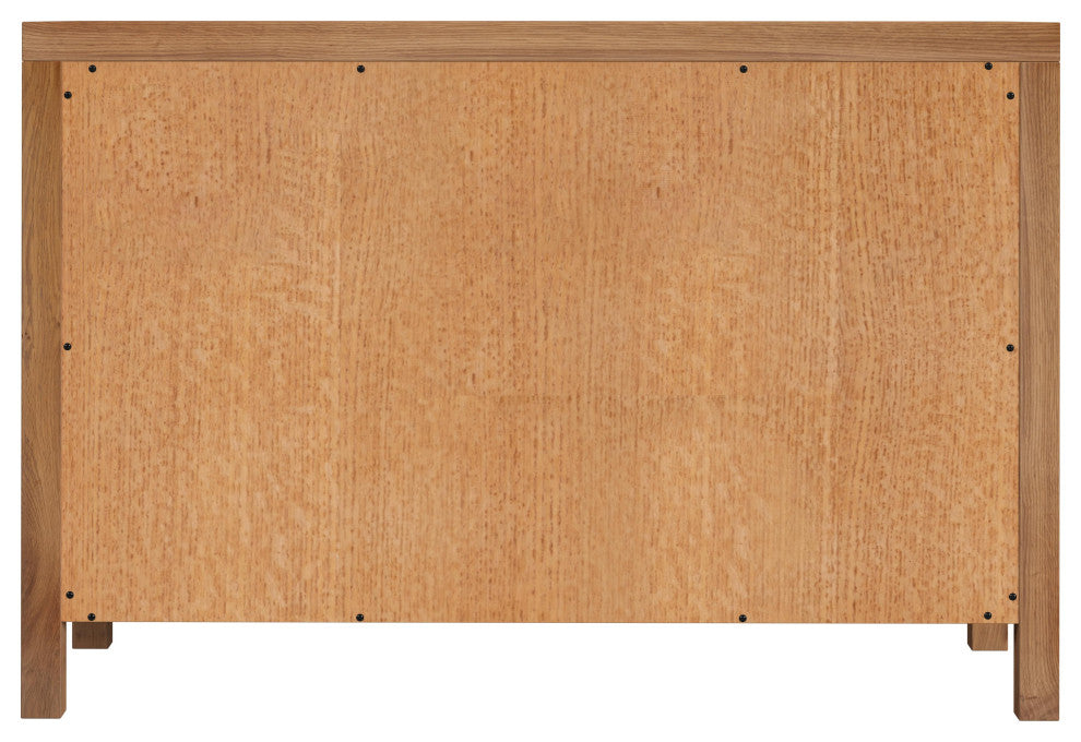 Mesa Cane and Solid Wood 6-Drawer Dresser