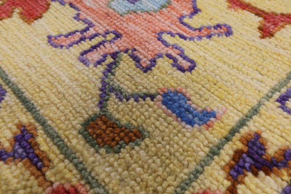 10' 3" X 14' 3" Turkish Oushak Hand-Knotted Wool Rug - Q13566