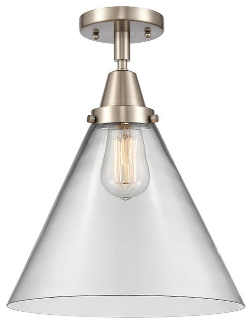 INNOVATIONS LIGHTING 447-1C-SN-G42-L X-Large Cone Flush Mount