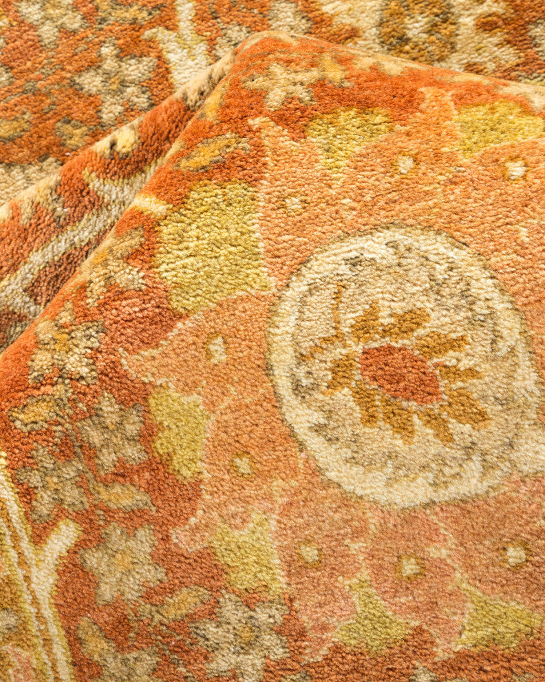 Sydney, One-of-a-Kind Hand-Knotted Area Rug Brown, 6'1"x9'2"