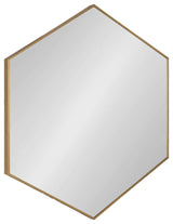6-Sided Hexagon Wall Mirror