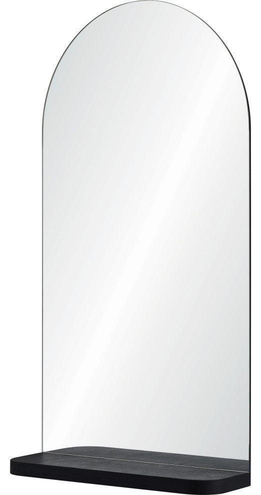 Lucila All Glass Mirror With Shelf 20" x 36"