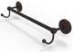 Prestige Que New 36" Towel Bar with Integrated Hooks, Venetian Bronze