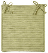 Colonial Mills Chair Pad Simply Home Solid Celery Chair Pad