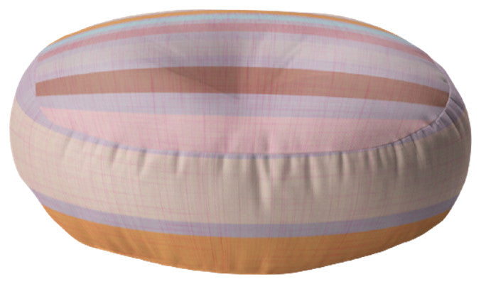Mirimo Pastello Stripes Floor Pillow Round