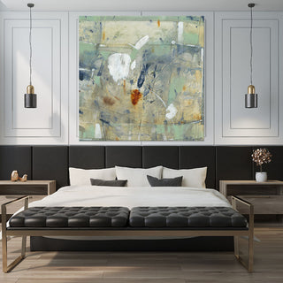 "Clash II" Fine Art Giant Canvas Print, 54"x54"