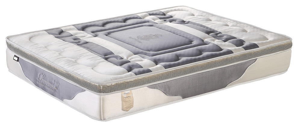 12"? Medium Euro Top Memory Foam Hybrid Pocket Spring Mattress, Queen