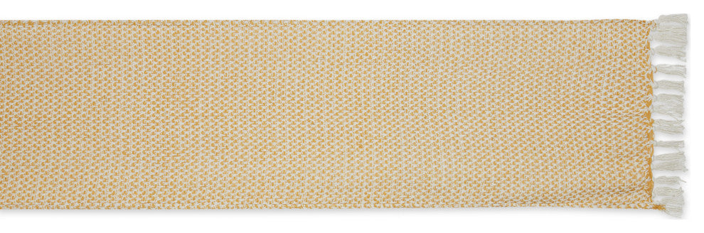 Honey Gold Woven Table Runner 15x108