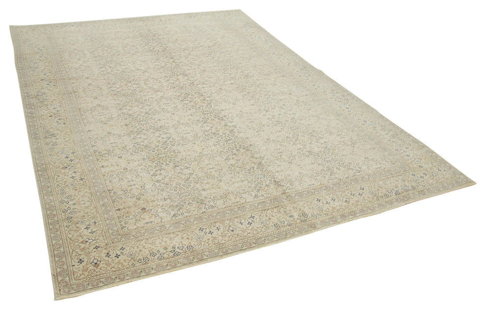 Rug N Carpet - Hand-knotted Oriental 6' 7'' x 9' 4'' Vintage Area Rug