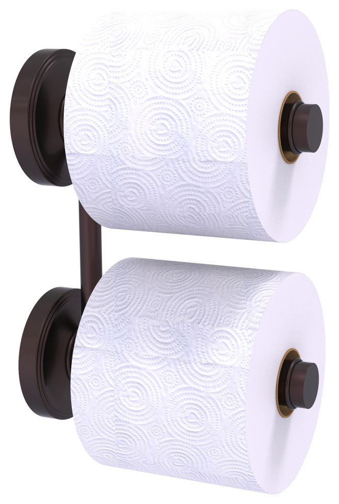 Prestige Regal 2 Roll Reserve Roll Toilet Paper Holder, Antique Bronze