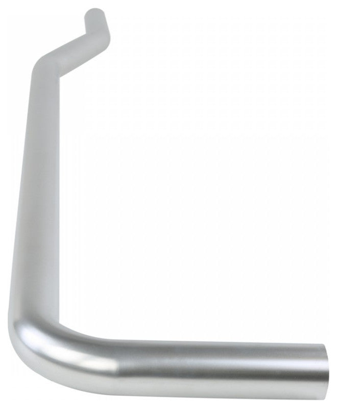 Dark Oak High Tank Pull Chain Toilet with Elongated Bowl and Satin L-Pipe