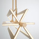 Livra 1-Light Chandelier, Gold