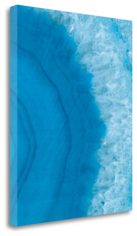 "Agate Geode II" By Wild Apple Portfolio, Giclee Print on Gallery Wrap Canvas