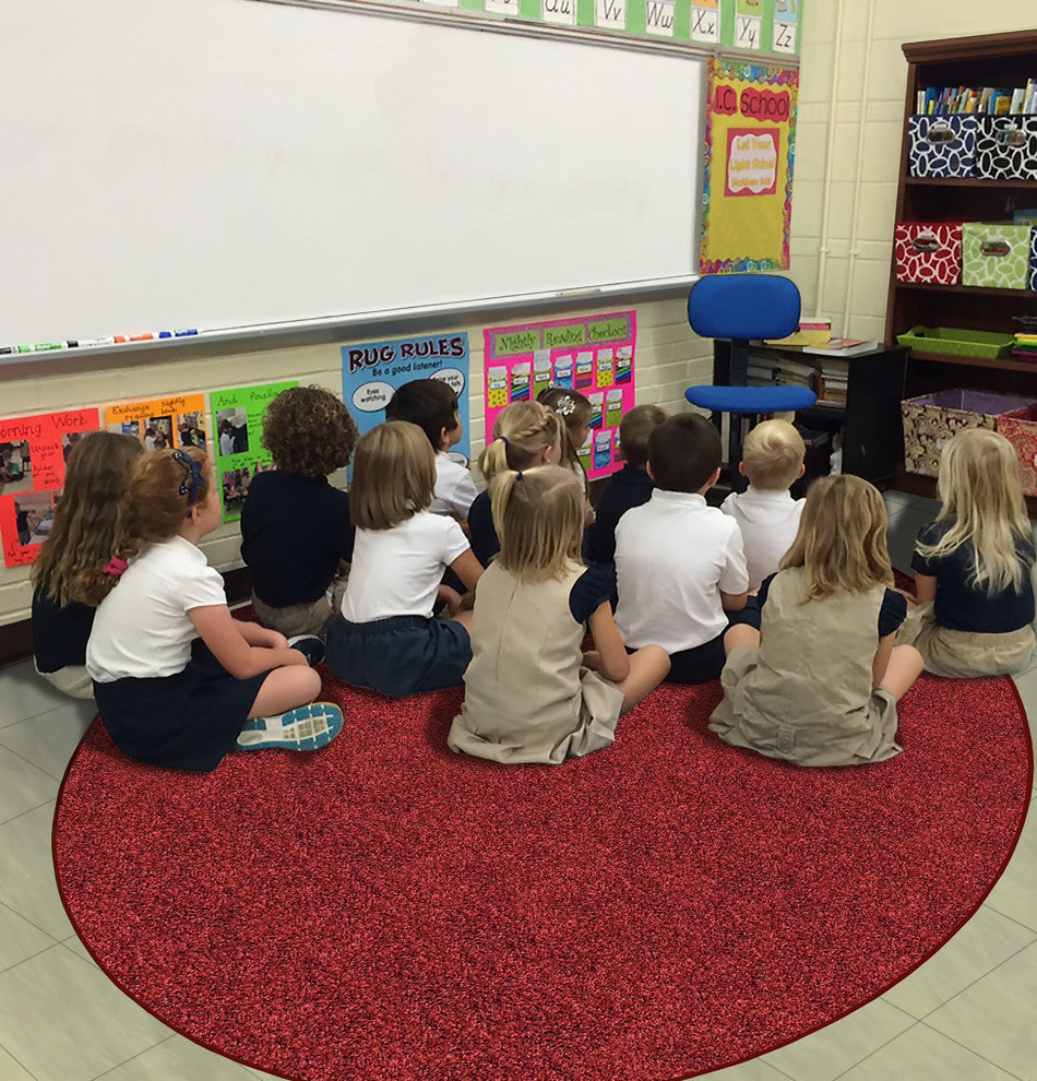 Kids Crazy Carpet Home School Area Rugs, People Pet Friendly, 12 Colors, Dragon
