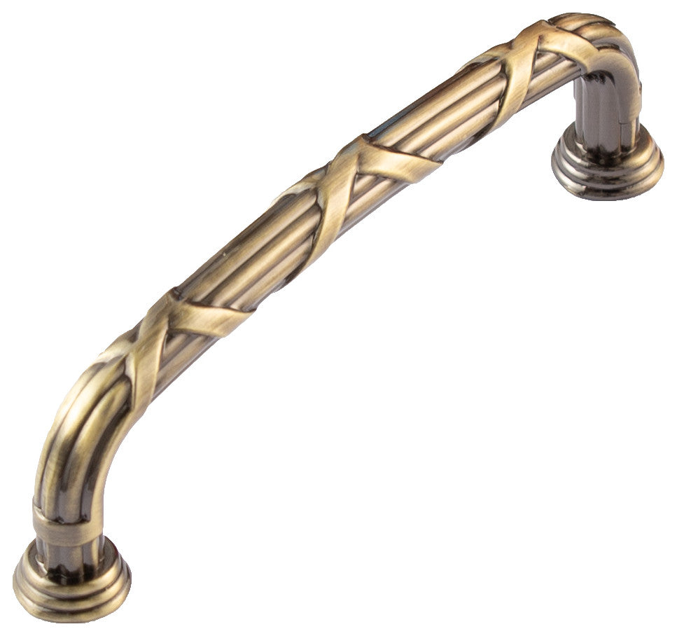 Utopia Alley Cabinet Knob, Antique Brass, 5.0", 1 Pack