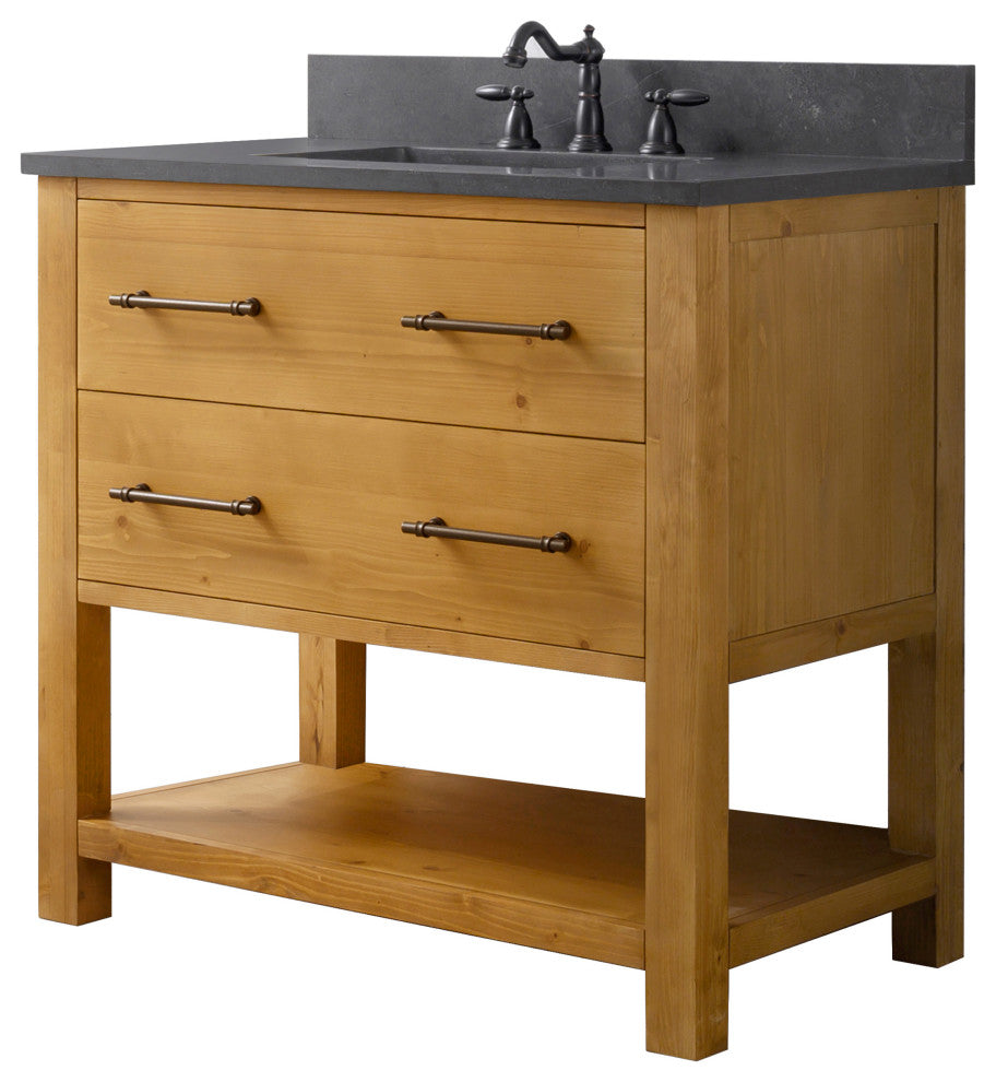 Windwood 36" Bathroom Vanity, Natural