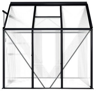 vidaXL Greenhouse Patio Grow House Outdoor Green House Anthracite Aluminum