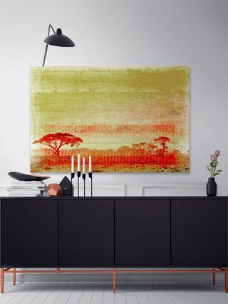 "Africa" Print on Canvas, 30"x20"