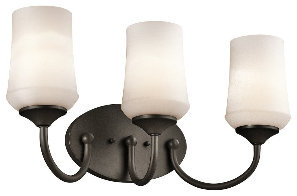 Kichler Aubrey 3 Light Bath Light in Olde Bronze