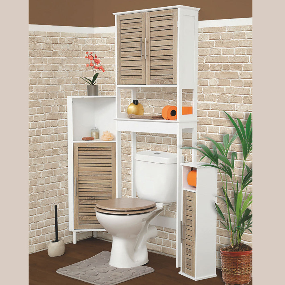 Over The Toilet Storage Cabinet, Space-Saving Bathroom Storage Cabinet, Stockholm